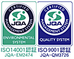 ISO9001EISO14001F؃}[N